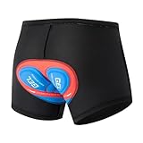Radhose Herren Kurz, Fahrradhose Herren Elastische Atmungsaktive...