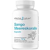 Sango Meereskoralle Kapseln - 180 Stk. - Calcium & Magnesium im optimalen...