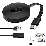 Wireless HDMI Dongle 1080P Full HD, Miracast AirPlay DLNA, Display Adapter...