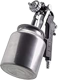 FERM Farbspritzpistole mit Oberbecher – Pneumatisch - 750 cc – Max. 6...
