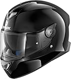 Shark Herren Shoei Motorrad Helm, Schwarz, L