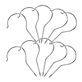 Cabilock Kleiderbügelhaken 10 Stück Mehrzweck Schraubhaken mit...