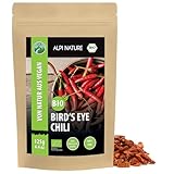 Bird's Eye Chili ganz BIO 125g von Alpi Nature, Birds Eye Chili getrocknet...