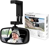 Spiegel Auto Baby, Rückspiegel Baby Auto mit Gefederten Clips,...
