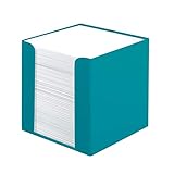 Herlitz 50015870 Zettelkasten 9 x 9 cm mit 700 Blatt, caribbean turquoise