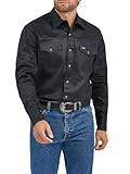 Wrangler Herren Westernhemd, Cowboy-Schnitt, Zwei Taschen, langärmelig,...