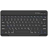 HZD Bluetooth Tastatur, Bluetooth Keyboard, German Layout QWERTZ...