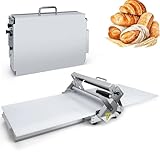 Teigausrollmaschine Faltbare Nudelrolle Manuell für Haushalt,Teigwalze mit...