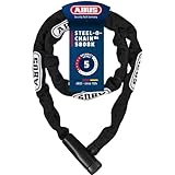 ABUS Kettenschloss Steel-O-Chain 5805K – Fahrradschloss aus Stahl –...