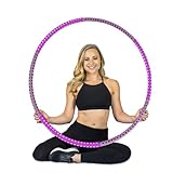 Hula Hoop Reifen Erwachsene - Edelstahlkern mit hohe Qualität Schaumstoff...