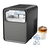 1,5-l-Eiswürfelmaschine für die Arbeitsplatte zu Hause, selbstreinigende...