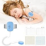 Bettnässungsalarm für Jungen und Mädchen, über USB wiederaufladbar,...