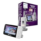 Philips Avent Connected Babyphone mit HD-Kamera 1080p, Infrarot-Nachtsicht,...