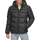 Tommy Hilfiger Herren Hooded Puffer Jacket Daunenalternative...