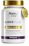 Leber Kur Mariendistel Kapseln hochdosiert - 80% Silymarin, Artischocke,...