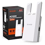 Tenda A18 Pro WLAN Verstärker Repeater – AC1200 Dualband mit...