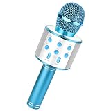Kinder Mikrofon, KTV Karaoke Maschine, Drahtloses Bluetooth Mikrofon...