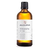 Naissance Citronella Ätherisches Öl (Nr. 182) - 100ml - 100% Naturreines...