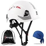 HEARMOR Baustellenschutzhelm, EN397-zertifizierter, Verstellbarer...