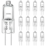 AUZOSL Hochwertige G4 Halogenglühbirne 12 Stück, 20W, 2700K...