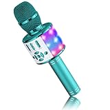 BONAOK Magic Sing Karaoke Mikrofon, Bluetooth Mikrofon Karaoke Kinder, 4 in...