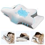 Lemeiler Orthopädisches Kissen Memory Foam Nackenschmerzen Ergonomisches...