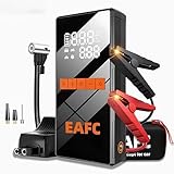 1200A Starthilfe Powerbank mit 150PSI Kompressor, 12V Auto Starthilfe...