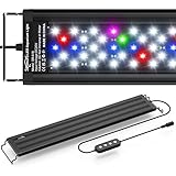 SEAOURA Aquarium LED Beleuchtung, Vollspektrum Aquarium Licht mit Timer...