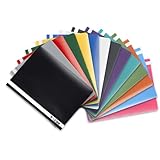 Oxford Schnellhefter A4 aus Kunststoff, farbig sortiert, 14 Farben, 14...