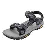 OutPro Damen Sport Sandalen Sommerschuhe Flach Komfort Wandersandalen...