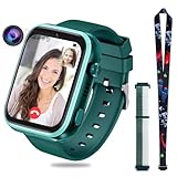 OKYUK 4G Smartwatch für Kinder, GPS-Tracker, mehrere Desktop-Stile zur...