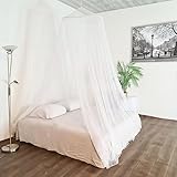 Flystopper XXL Moskitonetz Reise für Doppelbett – Mückennetz Bett mit...