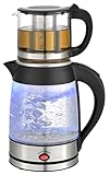 Teekocher | 100% BPA-Frei | Sicherheitsglas | Kalkfilter | 2200 Watt |...