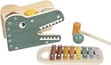 small foot Klopfspiel mit Xylophon „Safari“, Holzspielzeug zum Klopfen...