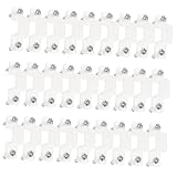 PENIKOKO 100 Stück Teiliges Silikon LED Befestigungsclip LED Lichtleisten...
