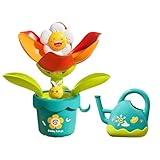 Sunflower Sprinkler Baby Water Toys, Bath Tub Toy, 7.68x2.95x6.69 inches...