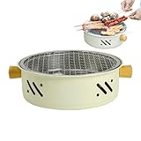 Tischgrill, Grill für zu Hause, elektrischer Holzkohlegrill für Grill |...