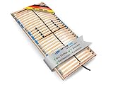 Madera 7-Zonen-Lattenrost, stabile Holmkonstruktion, Härtegradverstellung,...