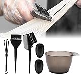 5 teilige Haarfärbebürste, Haarfärbepinsel Haare Faerben Set Anself Haar...