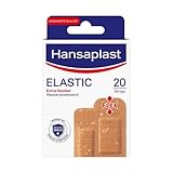Hansaplast Elastic Pflaster (20 Strips), Wundpflaster für Gelenke und viel...