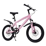 Alnemy 18 Zoll Kinderfahrrad, höhenverstellbares Kinderfahrrad,...