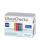 GlucoCheck Universal-Lanzetten, passend für alle gängigen Stechhilfen,...
