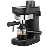 Reemix Espressomaschine mit Siebträger 6-Bar Espresso Kaffeemaschine aus...