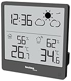 WS9138 moderne, kleine Wetterstattion mit Wettervorhersage und...