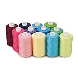 Simthread Baumwoll Nähgarn Quiltgarn für Nähen und Quilten Maschinen -...