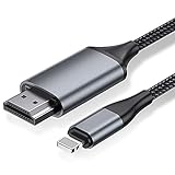 HDMI-Kabel für iPhone, HDMI-Konverter-Kabel, zur Übertragung von i-Phone,...