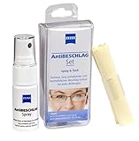 ZEISS AntiBESCHLAG Set (Spray 15ml + Tuch), effektiver Schutz vor...