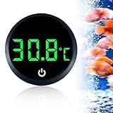 Aquarienthermometer Digital Aquarium Thermometer Mini Aquarium Thermometer...