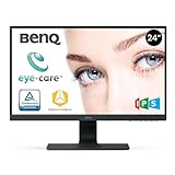 BenQ GW2480 60,5cm (23,8 Zoll) LED Monitor (Full-HD, Eye-Care, IPS-Panel...