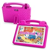 Android Tablet 10 Zoll, Android 15 Kids Tablet, A523 Octa-Core, 8GB+64GB,...